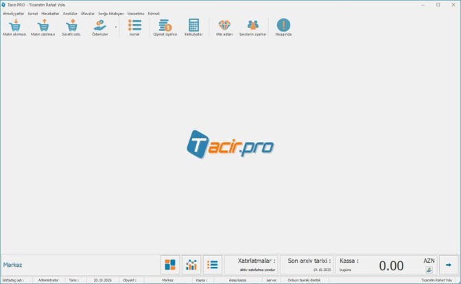 Tacir.PRO - Ticarətin Rahat Yolu, satış proqramı, anbar proqramı